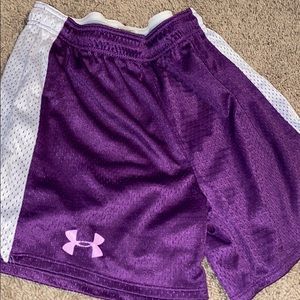 Super comfy purple under armor  shorts